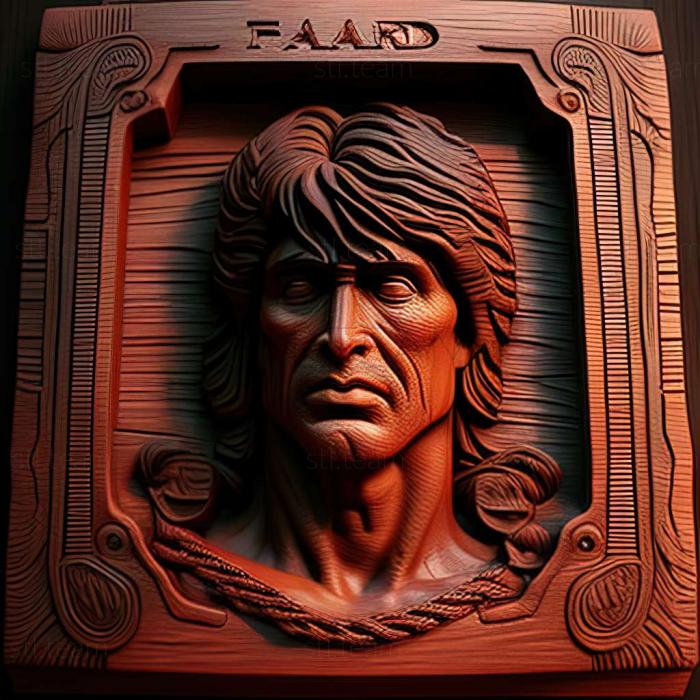 3D model Rambo The Video Game game (STL)